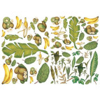 Декупажная карта-бумага 50*70см 10001 Тропические фрукты