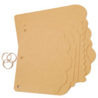 Заготовка для альбома 20*20,5см 6ст Ажур