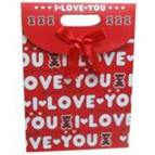 Пакет подарочный бумажный LULU в270*ш195*т85мм 88702