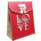 Пакет подарочный бумажный LULU в270*ш195*т85мм 95202