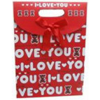 Пакет подарочный бумажный LULU в310*ш240*т120мм 88601