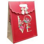 Пакет подарочный бумажный LULU в310*ш240*т120мм 95201