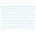 Миллиметровая бумага А2 (1 лист) Гознак Голубая БТА2300