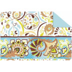 Картон дизайнерский цветной URSUS А4 220г Флорентийский Голубой UR-26062202R