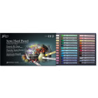 Пастель сухая MUNGYO набор 36цв. MPL-36 квадратная, полутвердая