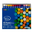 Пастель масляная Mungyo профессиональная 24цв. Semi Jumbo MOPSJ-24