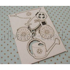 Чипборд (высечка) Albinos Садовый набор 3шт 3,5*5/4*6,5/3*6,5см АЛБ-000266