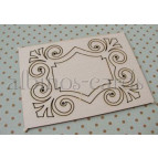 Чипборд (высечка) Albinos Рамочка №277 6*8см АЛБ-000277