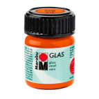 Краски витражные на водной основе MARABU Glas 15мл 130639013 Оранжевая