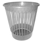 Корзина для бумаг офисная Арника 10л., пластик 8206*