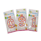 Свеча для торта День рождения. Цифры ассорти 106