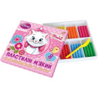 Пластилин 8цв. 1 Вересня 160гр Мягкий со стек 540277