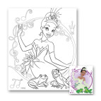 Картина раскраска с контурами на холсте, с красками 1 ВЕРЕСНЯ 25*30см Тиана 950967