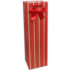 Пакет подарочный бумажный LULU в350*ш115*т90мм J1002 Бутылочный