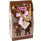 Пакет подарочный бумажный LULU в210*ш125*т90мм 81401 коробка