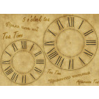 Декупажная карта-бумага 31*44см 45г/м 01137 Tea Time