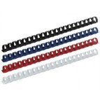 Пружина для переплета пластик Д 19мм 121-150арк Buromax 1шт 0506-**
