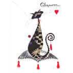 Папка-конверт А4 с кнопкой LEO Glamour cats L5908