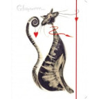 Папка А4 на резинке LEO Glamour cats L5910