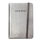 Блокнот А6 (9*14см) 96л. Лидер с резинкой (молескин) 5602-2