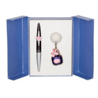 Ручки в наборе Langres Vial 1шт+брелок фиолет LS.122001-07