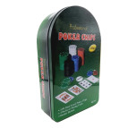 Набор Poker Game Set 120ps в металлической коробке 1040-2