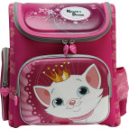 Рюкзак (ранец) школьный каркасный Dr.Kong BS025 Kittens dream мягкая спинка 33*29*13