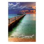 Тетрадь А5 96л. YES Sunset 7БЦ, металлизац. 150920