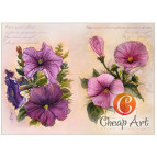 Декупажная карта-бумага 21*30см 45г/м 00858 Английский забор