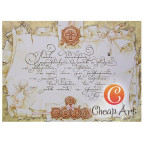 Декупажная карта-бумага 21*30см 45г/м 01673 Библия про любовь