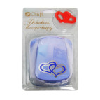 Дырокол фигурный силуэтный с эмбоссингом Dalprint Сплетение 5см DL-AD42L/09