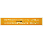 Трафарет ROTRING буквы 4мм DIN 1451 R3060400/S0228021