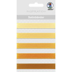 Шелковые ленты набор URSUS 10мм*90см 5шт (5 оттенков.) Оранжевый UR-74500003