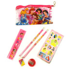 Пенал мягкий DSN AX-808-PR PR + канцнабор 6 предметов