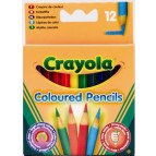 Карандаши цветные короткие 12цв. Crayola 4112