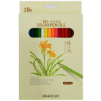 Карандаши цветные 18цв. AIHAO AH9015-18