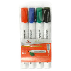 Набор маркеров сухостираемых 4шт OPTIMA O16204