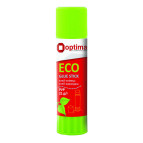 Клей-карандаш 21гр OPTIMA ECO перманентный, PVP основа, белый 45215