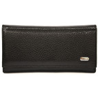 Кошелек кожаный Canpellini 346-7 Ролекс черный