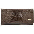 Кошелек кожаный Canpellini 346-143 Лазер коричневый