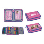 Пенал 1 отделение с 2 отворотами с наполнением ANIMAL PLANET Cute 293202