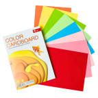 Картон цветной детский для поделок 8л А4 двухсторонний Скат УП-74 ассорти