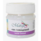 Лак глянцевый на водной основе Margo Glossy 50мл 005169