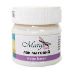 Лак матовый на водной основе Margo Matte 50мл 005249