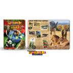 Пазлы игра книжка DankoToys DT Животные нашей планеты
