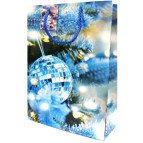 Пакет подарочный бумажный 18*23*8см Camis - Новогодний LY-6540, LY6534