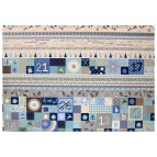 Бумага для скрапбукинга Heyda А4 300г/м2 9451830 Новогодний календарь, Серебро