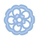 Дырокол фигурный силуэтный с эмбоссингом Dalprint Цветок 5см DL-AD42L/03