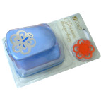 Дырокол фигурный силуэтный с эмбоссингом Dalprint Гибискус 5см DL-AD42L/04