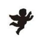 Дырокол фигурный Dalprint вырубка 2,5см Ангел 9AD110017